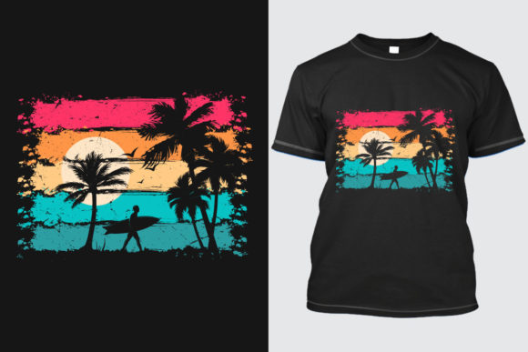 Catch the Perfect Wave: Summer T-shirt Design 11