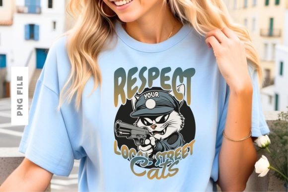 Celebrate Feral Felines with the Respect Your Local Street Cats Design