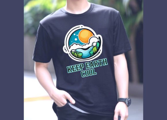 Climate Change T-Shirt Design 2: Wear Your Eco-Conscience