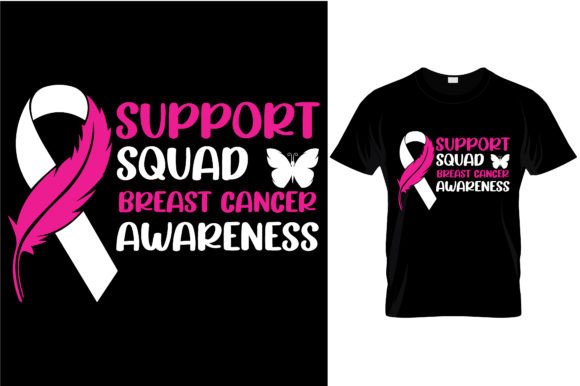 Design for a Cause: The Power of Breast Cancer Awareness T-Shirt Art