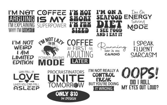 Funny T-Shirt Design Bundle: Instant Humor for Your Brand