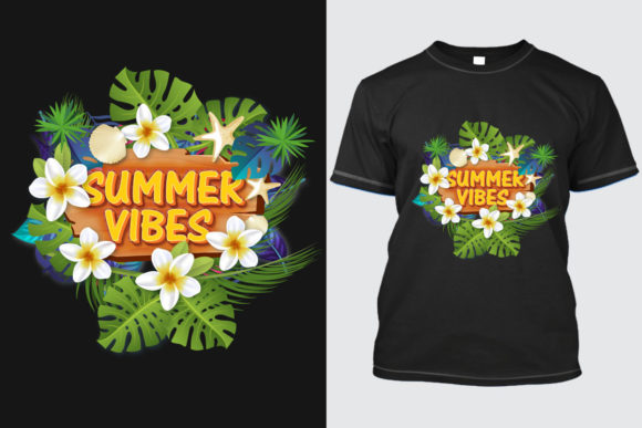 Summer T-shirt Design 17: Your Key to Vibrant Seasonal Graphics