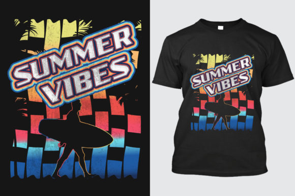 Summer T-shirt Design 4: Your Ticket to Instant Vacation Vibes