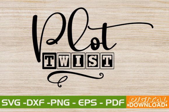 Unleash Narrative Energy with the Plot Twist SVG Design