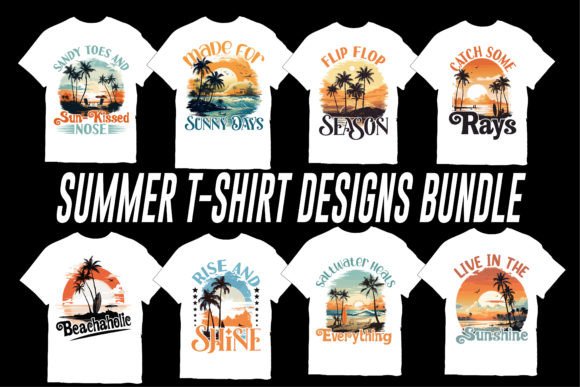 Unlock Vibrant Summer Sales with Creative T-Shirt Designs